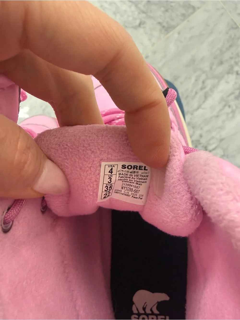 Sorel Kids' Pink Waterproof Winter Boots